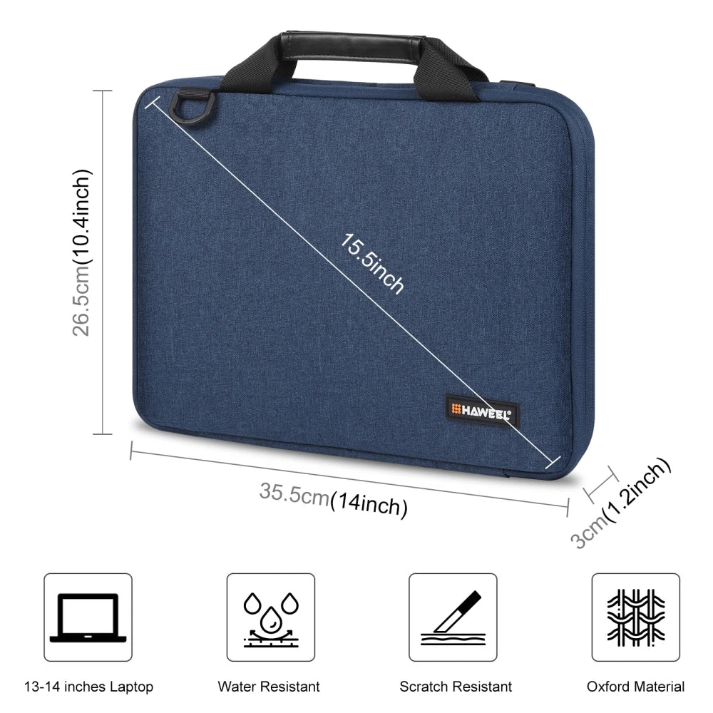 Crossbody Laptop Bag 13 To 16 Inch Durable Nylon Case