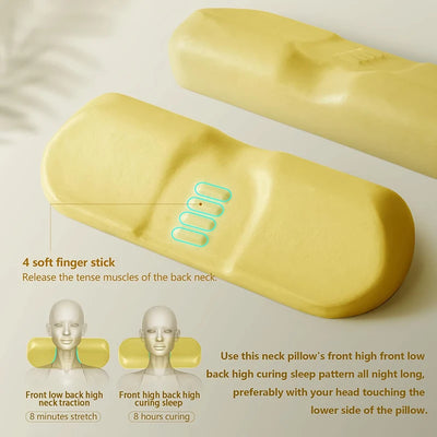 Memory Foam Cervical Pillow for Side Sleepers - Smarsty