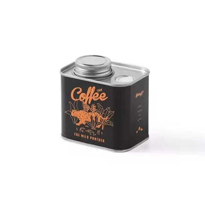 1/2pcs Household Kitchen Storage Jar, Sealed Coffee Bean Jar, Outdoor Camping Coffee Bean Moisture-Proof And Fresh-Keeping Jar
