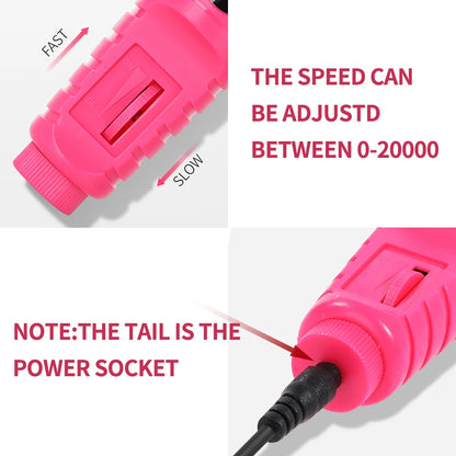 LULAA Professional Electric Nail Drill Set for Manicure - Smarsty