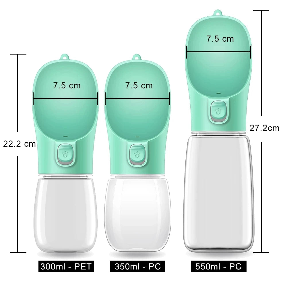 Portable Dog Water Bottle Leakproof for Outdoor Use - Smarsty