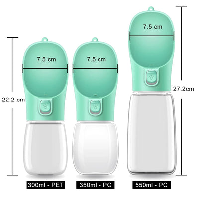Portable Dog Water Bottle Leakproof for Outdoor Use - Smarsty