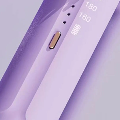 Cordless Hair Straightener Brush with Anti-Scald Feature - Smarsty