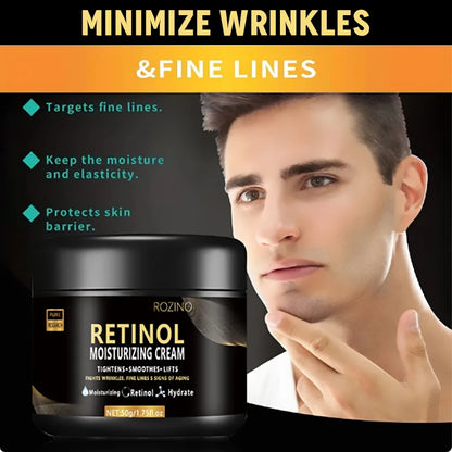 Men's Retinol Face Moisturizer for Anti-Aging and Pore Shrinking - Smarsty