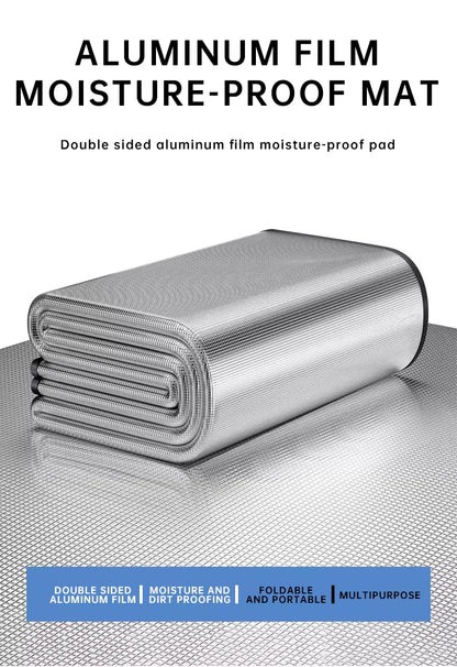 Outdoor Picnic Moisture-proof Pad Double-sided Thick Aluminum Film Waterproof Beach Mat Portable Tent Floor Mat Camping Mat