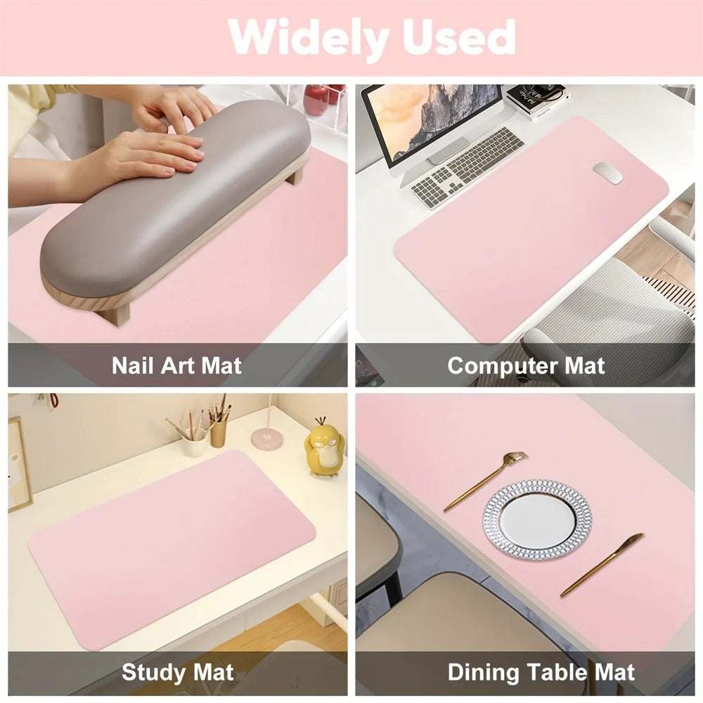 Foldable Nail Art Table Mat Waterproof Hand Rest Pad - Smarsty