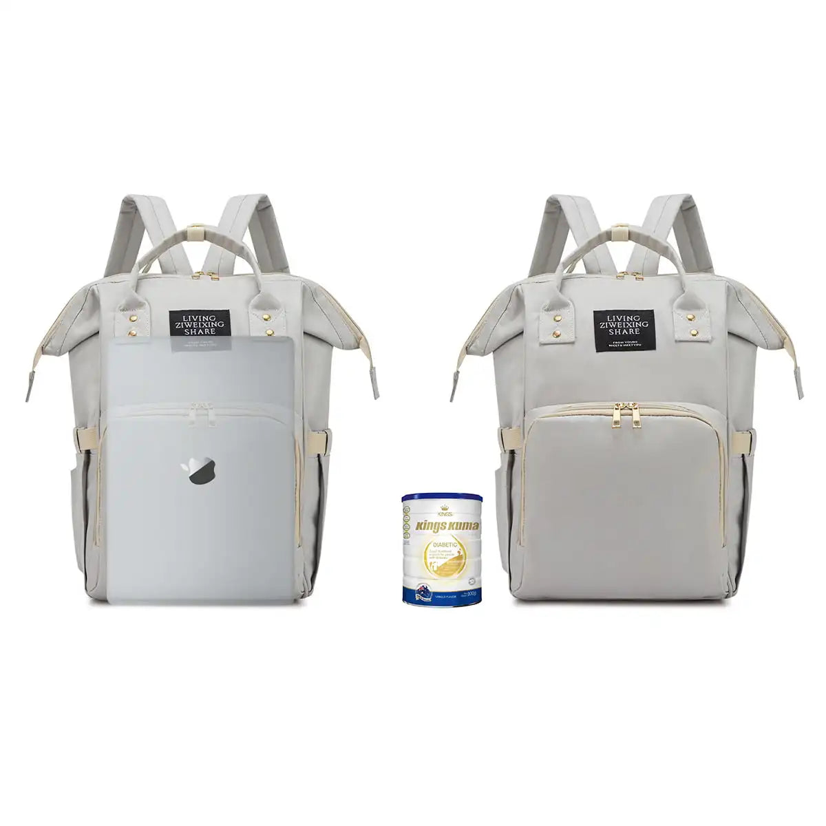Diaper Bag Mummy Backpack Large Capacity Bag Mom Baby Multi-function Waterproof Outdoor Travel Diaper Bags For Baby Care