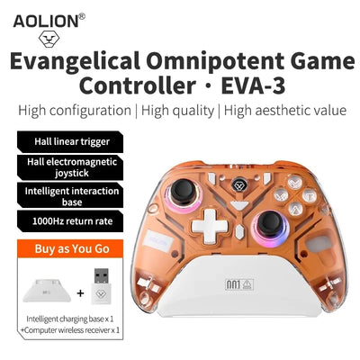 Aolion K10 Wireless Gaming Controller With Charging Dock - Smarsty