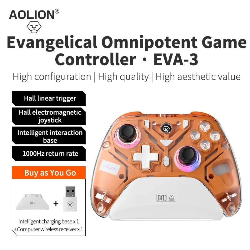 Aolion K10 Wireless Gaming Controller With Charging Dock - Smarsty