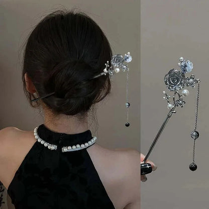 2024 Vintage Chinese Style Butterfly Hair Stick for Women - Smarsty