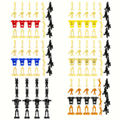28 Droids Building Blocks Set - Articulated Minifigures | Clone Army Diorama Kit | Compatible with Lego DIY toys - Perfect Gift