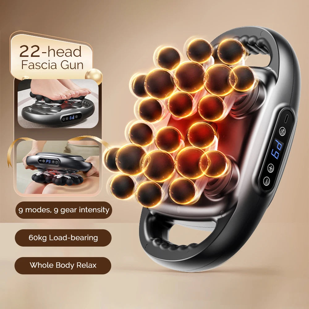 High-Frequency Vibration Body Massage Gun for Muscle Relief - Smarsty