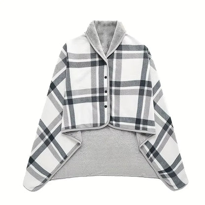Wearable Shawl Blanket for Cozy Office Use - Smarsty