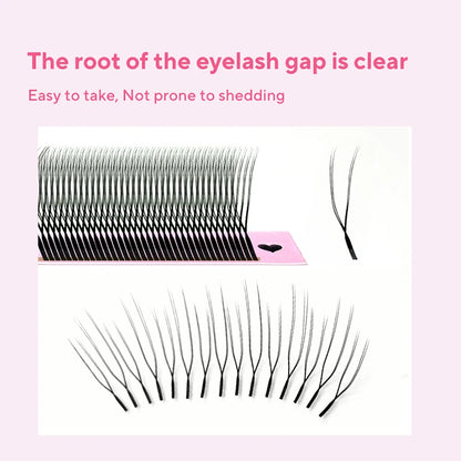 DIYDAY U Shaped YY Lashes Ultra Soft Natural Look - Smarsty