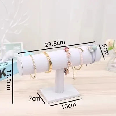 Velvet Jewelry Display Stand for Necklaces and Bracelets - Smarsty