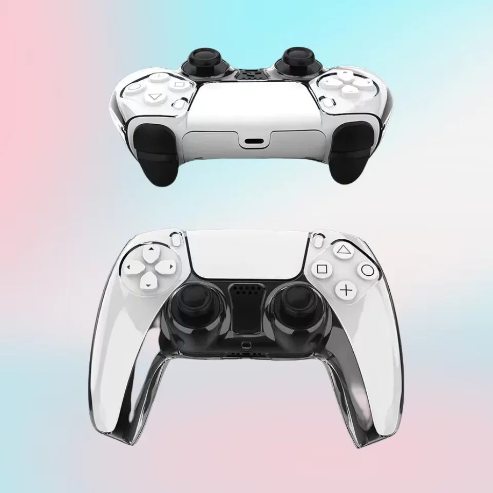 Ultra Slim Transparent PS5 DualSense Controller Case - Smarsty