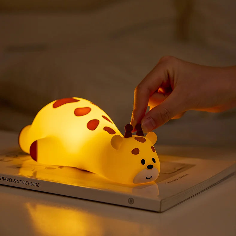 Cute Silicone Rabbit LED Night Light for Kids - Smarsty