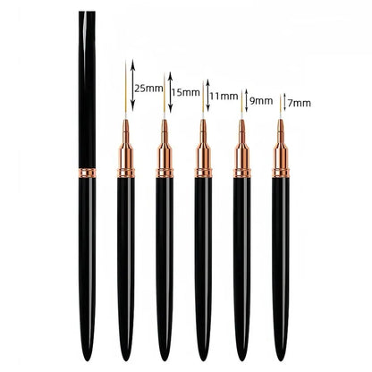 Professional Nail Art Liner Brushes Set for Precision Detailing - Smarsty