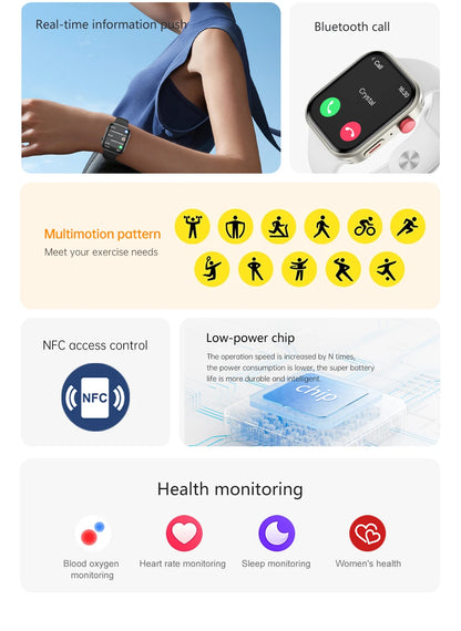 New Watch FIT 3 Smartwatch with AMOLED Display - Smarsty