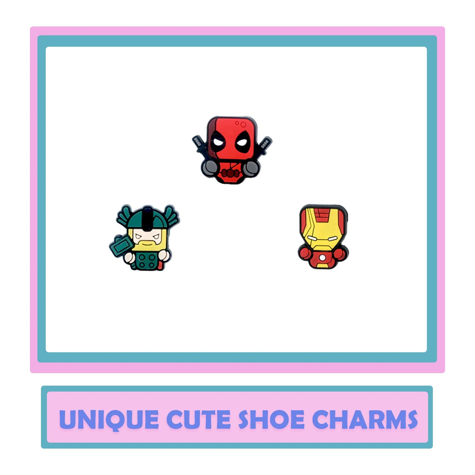 Random 10/20/30Pcs Hot Toys Series Shoe Charms For Clogs,PVC Shoe DIY Decorations Premium Quality Accessories