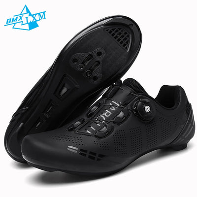 LiXingMing Cycling Shoes Road Bike Men Racing Contest Self-Locking Speed Bicycle Sneakers Women Spd Cleats Cycling Footwear by Smarsty