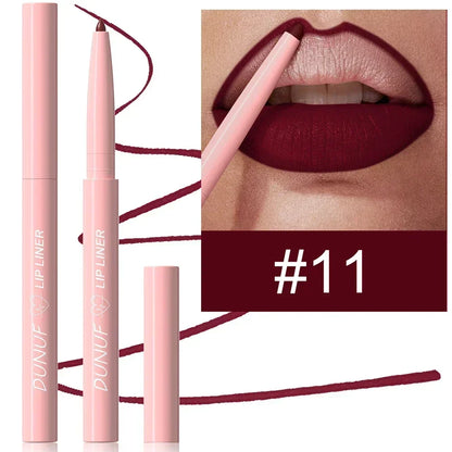Matte Red Brown Lip Liner Pencil for Plump Lips - Smarsty