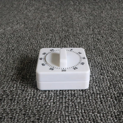 Kitchen Square Timer 60 Minutes Analog Timer Reminder For Kitchen crisp Square Timer Kitchen 60 Minutes Analog Timer