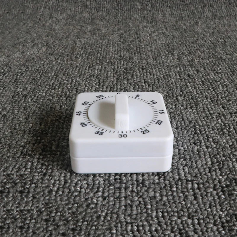 Kitchen Square Timer 60 Minutes Analog Timer Reminder For Kitchen crisp Square Timer Kitchen 60 Minutes Analog Timer