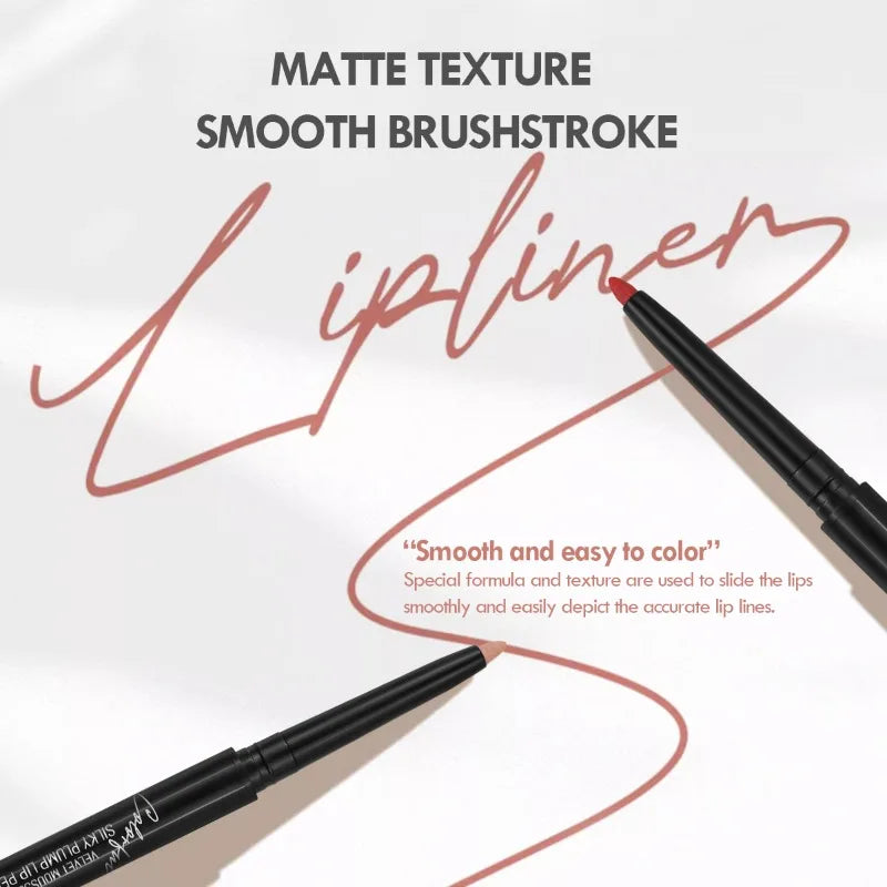 Waterproof Red Lip Liner Pencil for Long Lasting Color - Smarsty