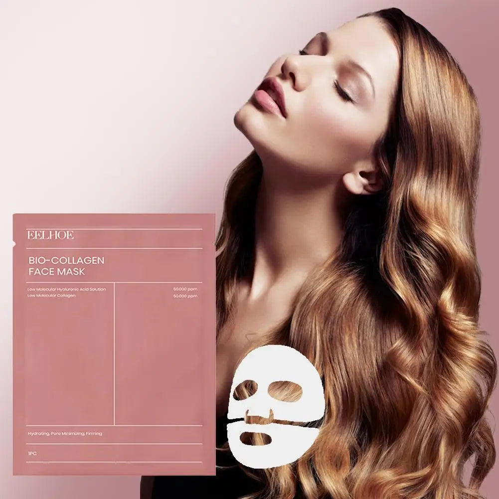 Bio Collagen Face Mask for Deep Hydration and Brightening - Smarsty