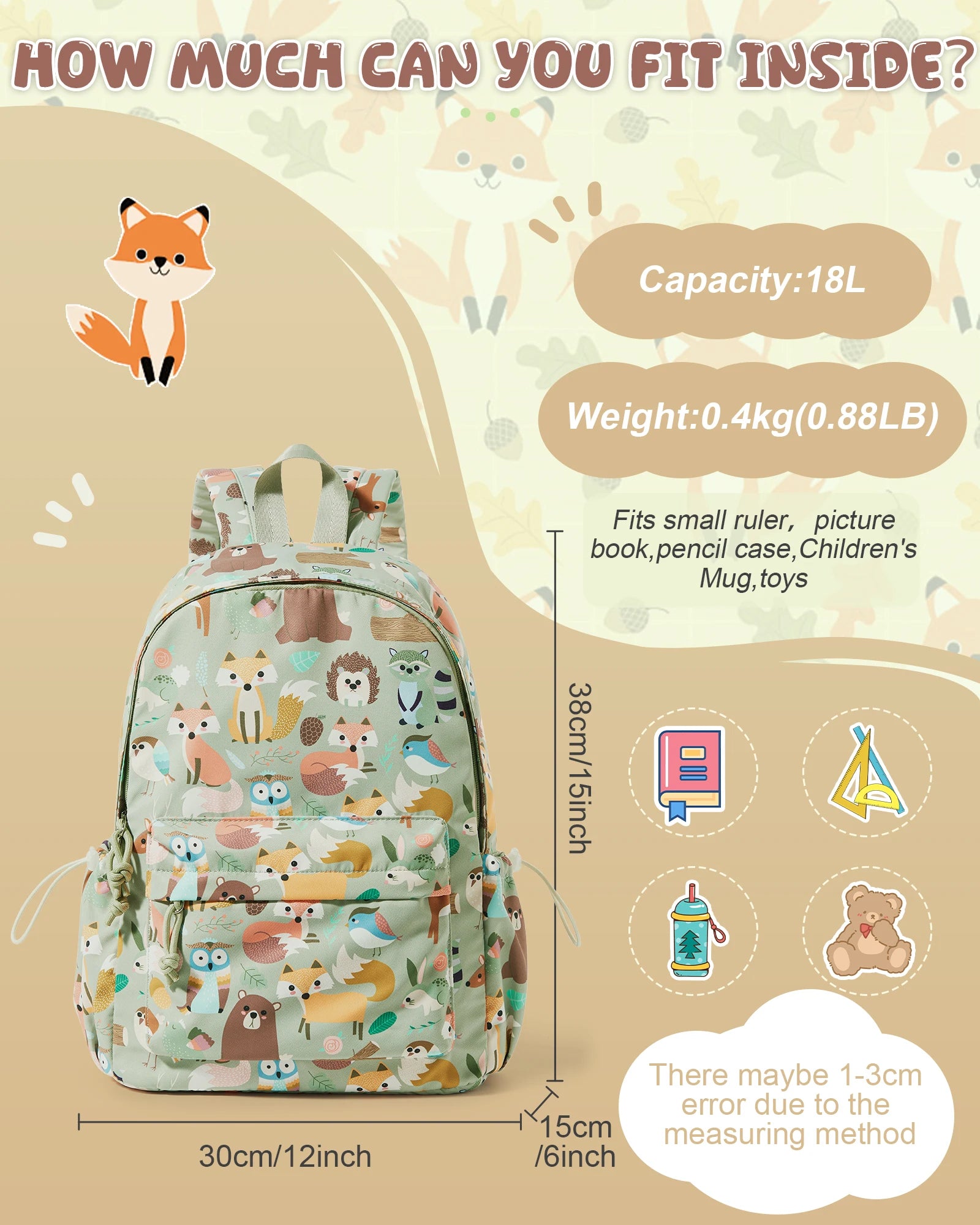 Lightweight Waterproof Kids Backpack For Preschool - Smarsty