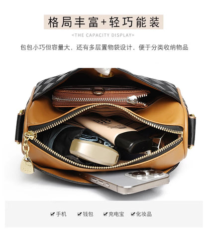 Women Shoulder Bag Crossbody Purse Slim Small Square Satchel - Smarsty