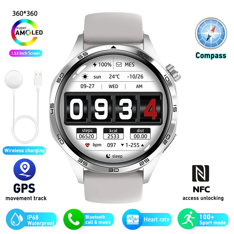 HUAWEI GT5 Pro Smart Watch with AMOLED Screen - Smarsty