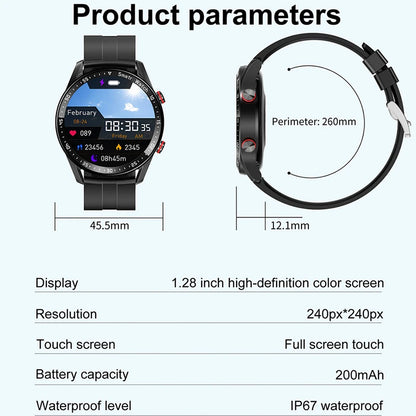 Bluetooth Call Smart Watch for Men with Health Tracking - Smarsty