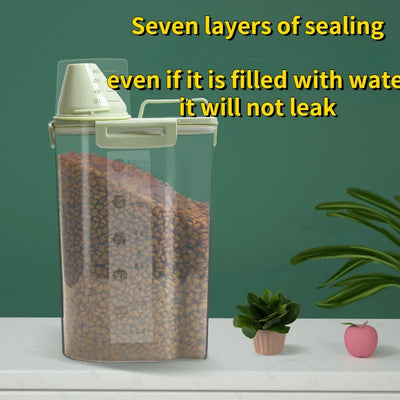Moisture-Proof Plastic Pet Food Storage Container - Smarsty