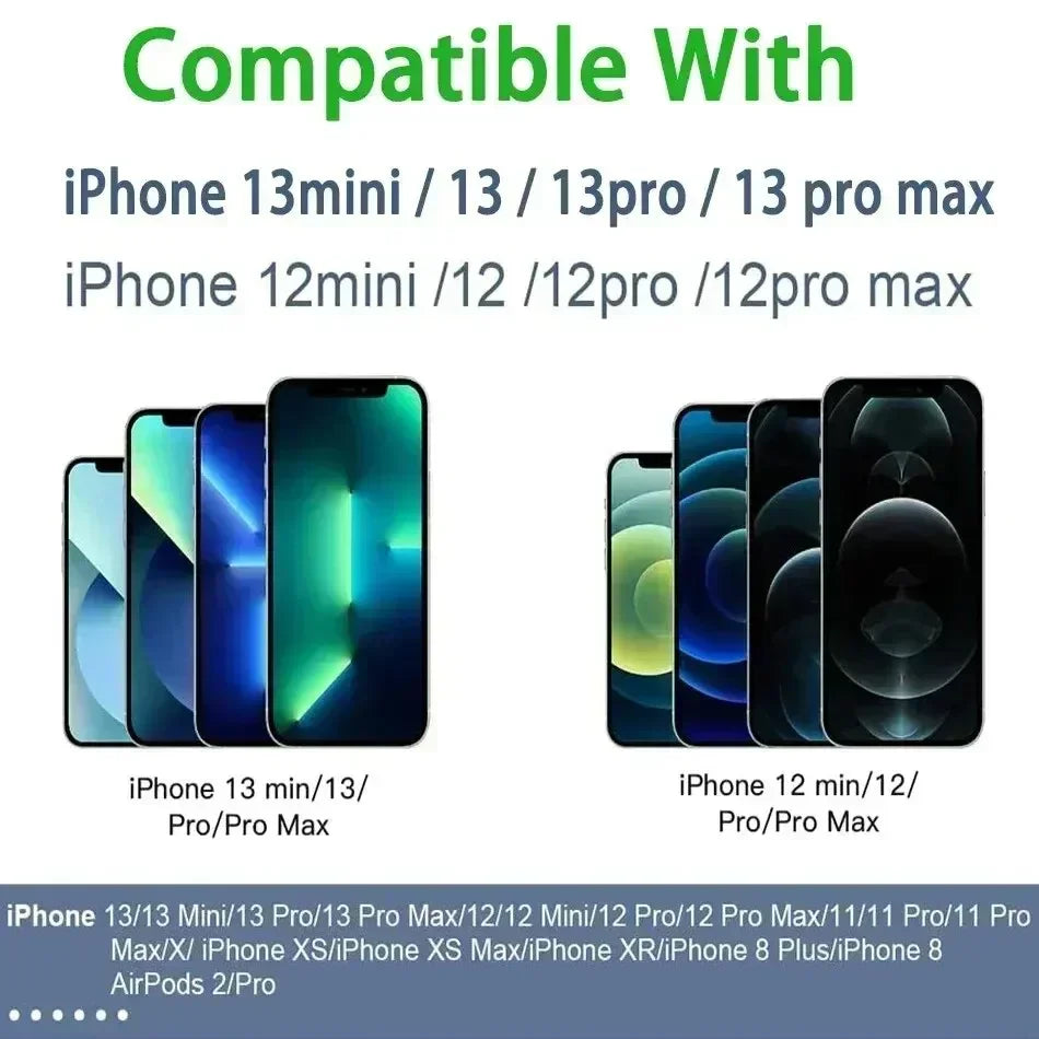 Strong Magnetic Wireless Charger 15W For iPhone And AirPods - Smarsty
