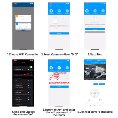JOOAN 4K 6MP HD  PTZ Camera Outdoor Dual Lens Dual Screen AI Tracking 5G WIFI IP Camera Security CCTV Video Surveillance Cameras - Smarsty