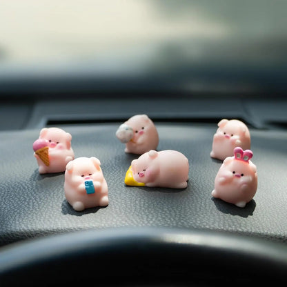 Cute Mini Animal Car Dashboard Decor Fun Ornaments For Cars - Smarsty