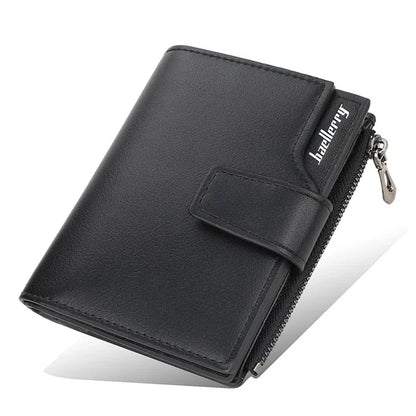 Women Wallets and Purses PU Leather Money Bag Female Short Hasp Purse Small Coin Card Holders Blue Red Clutch New Women Wallet - Smarsty