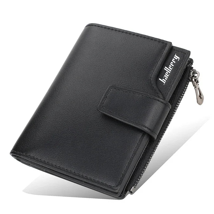 Women Wallets and Purses PU Leather Money Bag Female Short Hasp Purse Small Coin Card Holders Blue Red Clutch New Women Wallet - Smarsty
