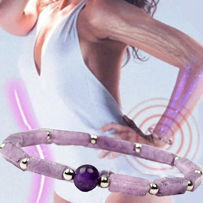 Natural Amethyst Slimming Bracelet for Weight Loss - Smarsty