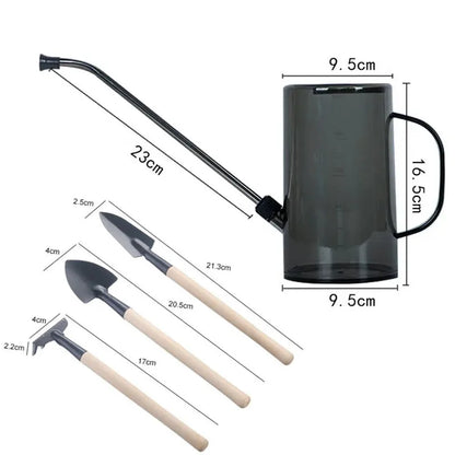 Long Spout Watering Can Set for Indoor and Outdoor Plants - Smarsty