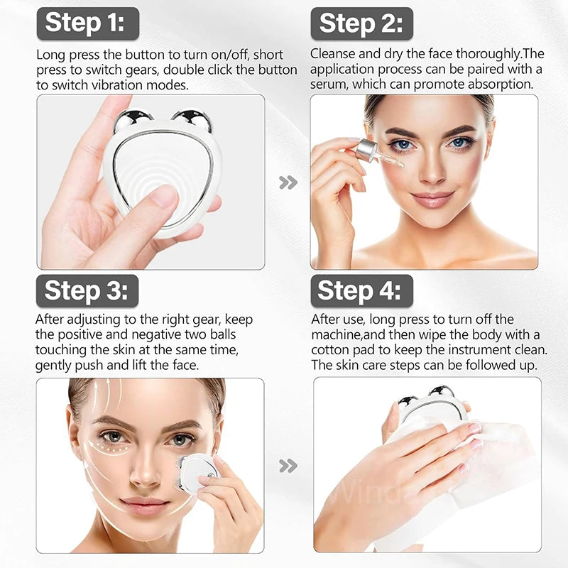 EMS Face Lifting Machine for Skin Tightening and Rejuvenation - Smarsty