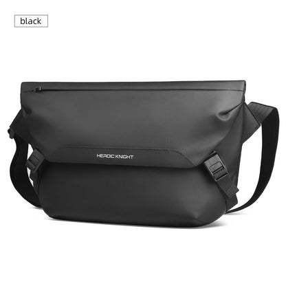 Water Resistant Messenger Bag For Men With Ipad Pocket - Smarsty