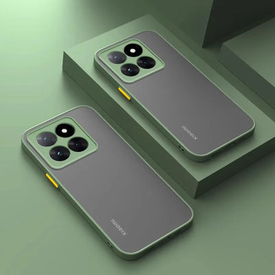Shockproof Armor Phone Case 14 Pro Matte Durable Shield - Smarsty