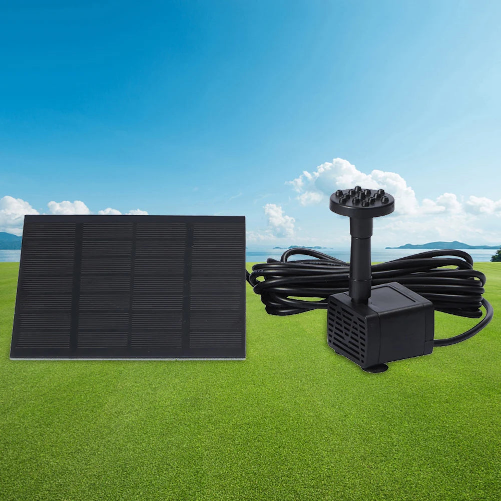 Solar Powered Water Fountain Kit for Garden Decoration - Smarsty