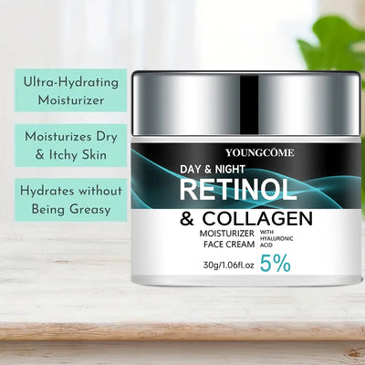 YOUNGCOME Retinol Cream Promotes Skin Elasticity And Luster Nourishing Nourishing And Locking Moisture To Improve Skin Texture - Smarsty