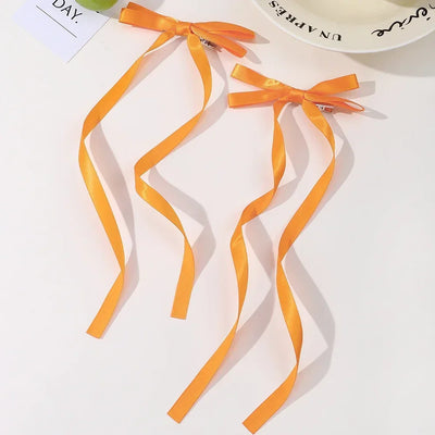 Fabric Hair Bow Clips Set for Women and Girls - Smarsty