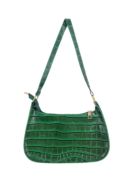 Vintage Patent Leather Shoulder Bag For Women Designer - Smarsty