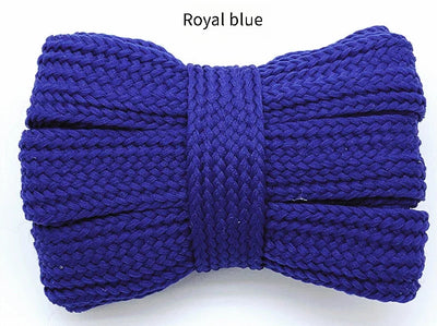 2cm Wider Flat Shoelaces New Casual Sneakers Laces for Shoes Fashion Rope Shoelace 100/120/140/160CM Shoes Accessories 1Pair - Smarsty